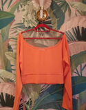 Tulle Top Orange