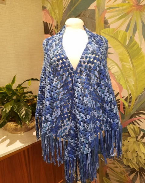 Shawl Royal Blue