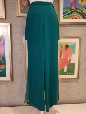 Tulle Pants Teal Green